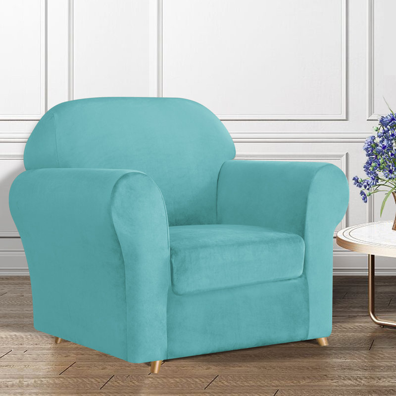 Everly Quinn Box Cushion Armchair Slipcover Wayfair